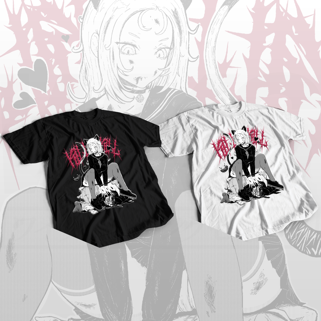 Catgirl Waifu Shirt (Pre-Order)