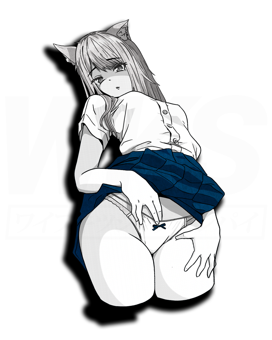 Neko Girl Sticker