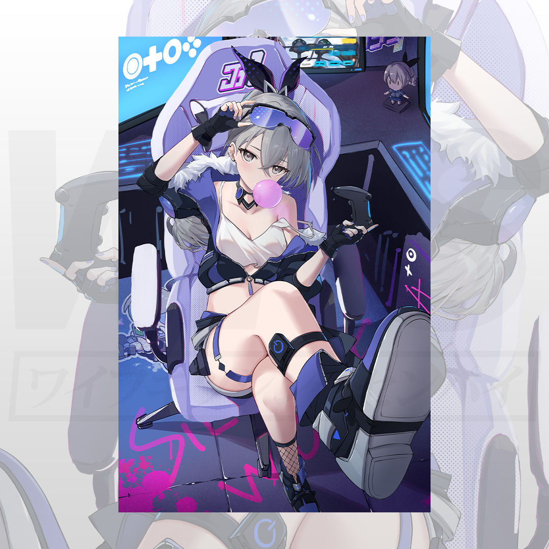 Silver Wolf Print (Pre-Order)