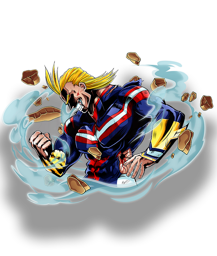 All Might Spot Holo Sticker