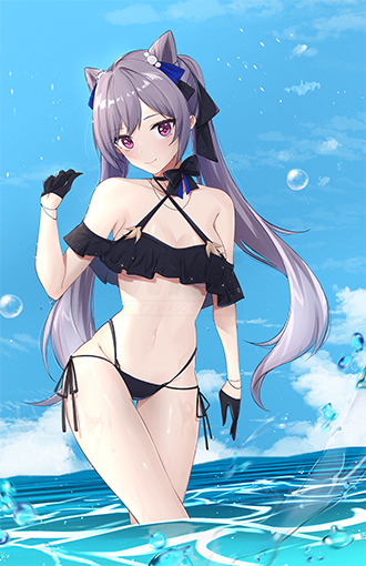 Keqing Beach Print (Pre-Order)