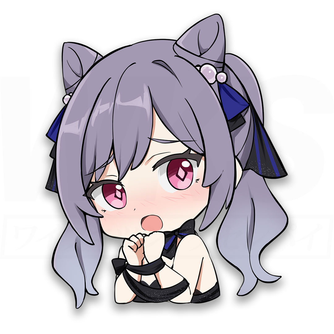 Keqing Chibi Sticker