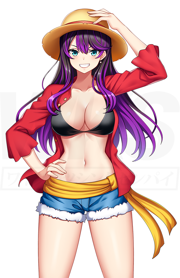 Miyume Luffy Cosplay Sticker