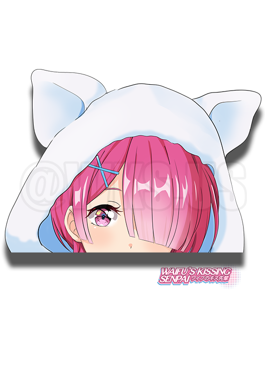 Ram Peeker Sticker